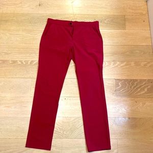 Greyson Golf Montauk Trouser in Dark Red